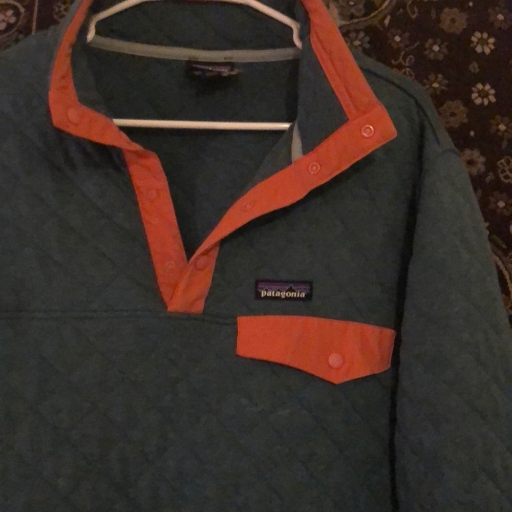 Patagonia Quilted Snap-T Pullover Organic Cotton